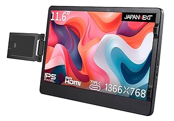 スマホ・タブレット・パソコン JAPANNEXT JN-TRI-IPS116FHDR 11.6 Amazon.co.jp: JAPANNEXT 11.6インチ モバイルモニター IPS